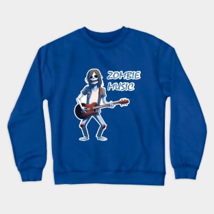 zombie music Crewneck Sweatshirt